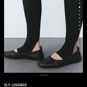 Zara stirrup leggings